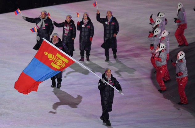蒙古国家奥委会发布主题LOGO，纪念成立65周年。