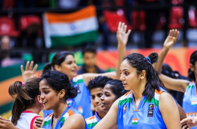 国际篮联公布了2019年印度女篮亚洲杯的官方LOG