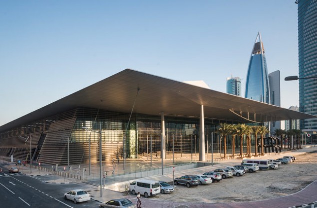 五角星为卡塔尔多哈会展中心(DECC)打造新形象。