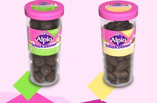 德国巧克力品牌Alpia(欧洲)推出新LOGO
