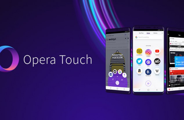 Opera推出了新的移动浏览器，并启用了带有紫色渐