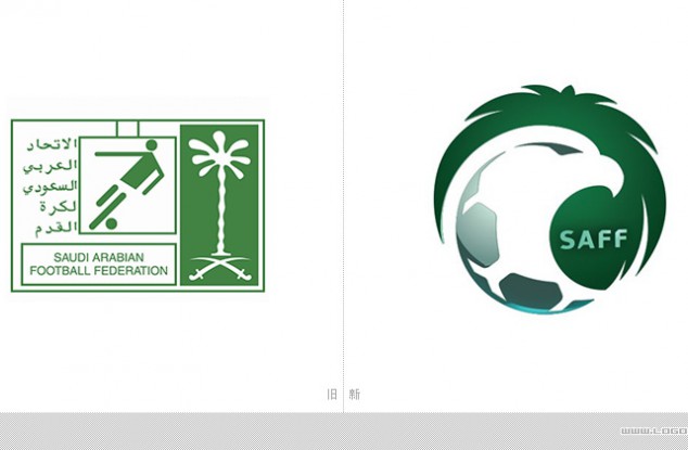 沙特阿拉伯足球协会推出全新协会LOGO。
