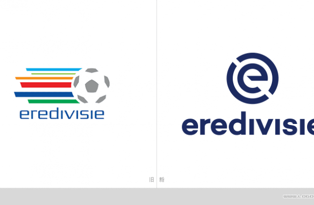 荷兰足球甲级联赛(Eredivisie)宣布了一个新的LOGO，