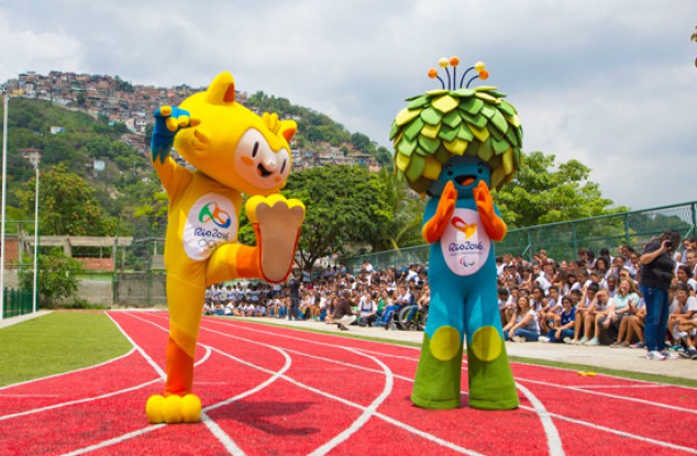里约2016年奥运会和残奥会吉祥物揭晓。
