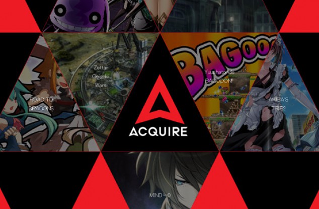 日本游戏公司ACQUIRE推出新LOGO
