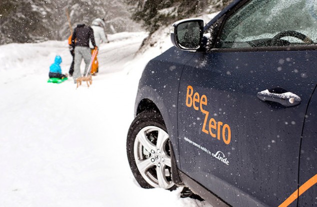 德国BeeZero零排放汽车共享计划的形象设计

