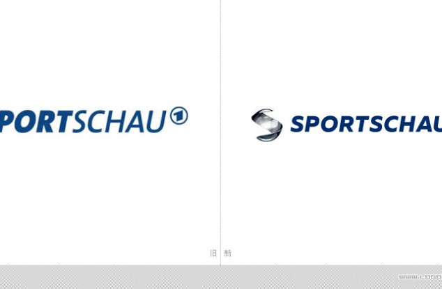 旧的德国体育电视节目Sportschau被一个新的LOGO所取