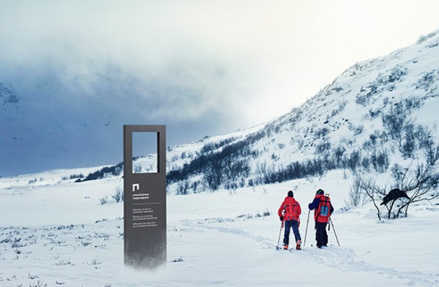 挪威国家公园采用统一的形象标识。
