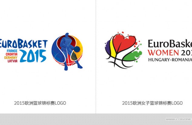 2015年欧洲篮球锦标赛官方LOGO和吉祥物
