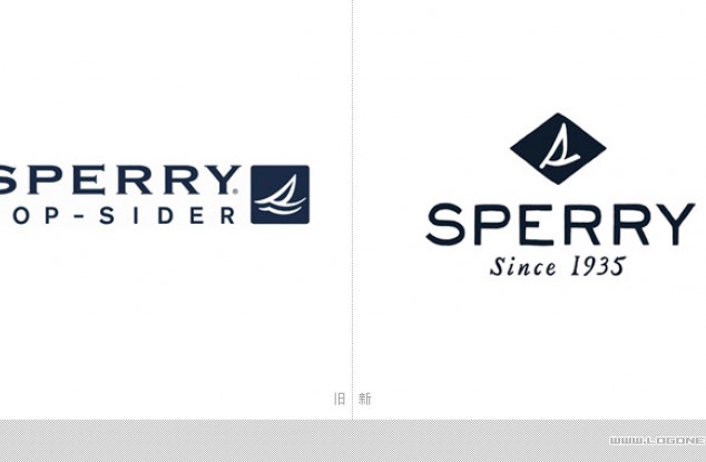 帆板鞋知名品牌斯佩里推出全新Logo
